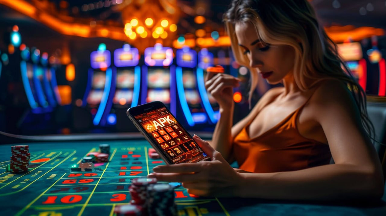 Aplikasi mobile eyangslot menampilkan studio blackjack langsung dengan streaming HD di layar ponsel